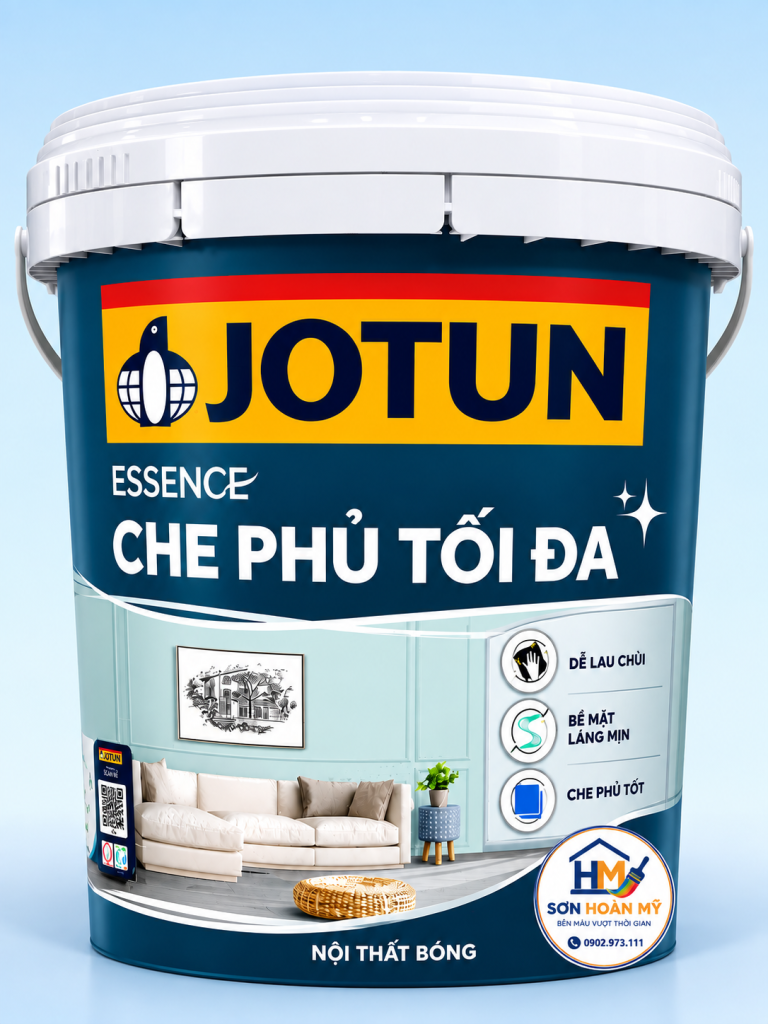 JOTUN ESSENCE CHE PHỦ TỐI ĐA BÓNG