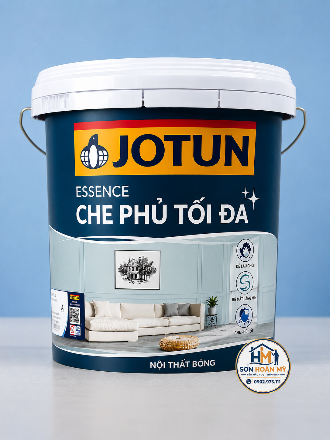 JOTUN ESSENCE CHE PHỦ TỐI ĐA BÓNG JOTUN ESSENCE CHE PHỦ TỐI ĐA BÓNG