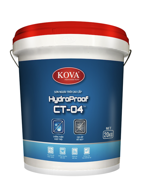 Sơn ngoài trời cao cấp KOVA HydroProof CT-04TM