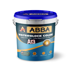 Abba Waterblock Color A13 - Chống thấm màu - tường ngoại thất cao cấp