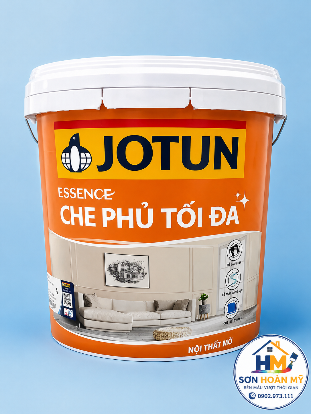 JOTUN ESSENCE CHE PHỦ TỐI ĐA MỜ JOTUN ESSENCE CHE PHỦ TỐI ĐA MỜ