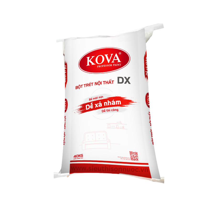 Bột trét nội thất KOVA DX