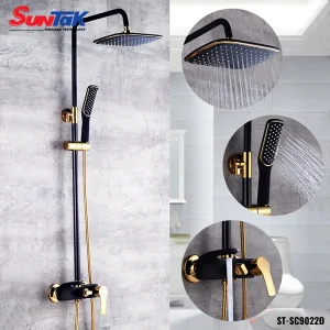 Sen Cây Tắm Đứng Nóng Lạnh Đồng Thau ST-SC9022Đ
