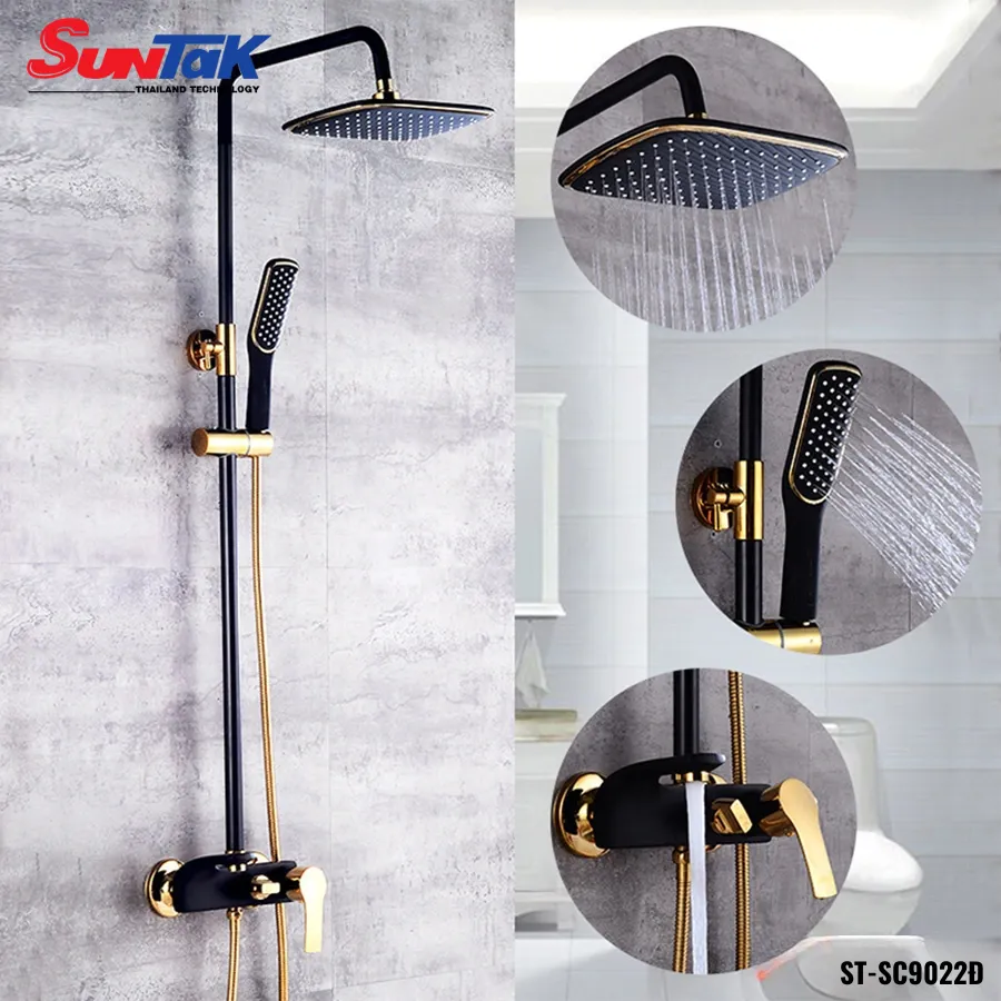 Sen Cây Tắm Đứng Nóng Lạnh Đồng Thau ST-SC9022Đ