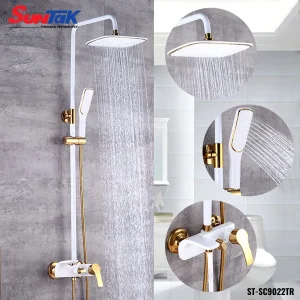 Sen Cây Tắm Đứng Nóng Lạnh Đồng Thau ST-SC9022TR