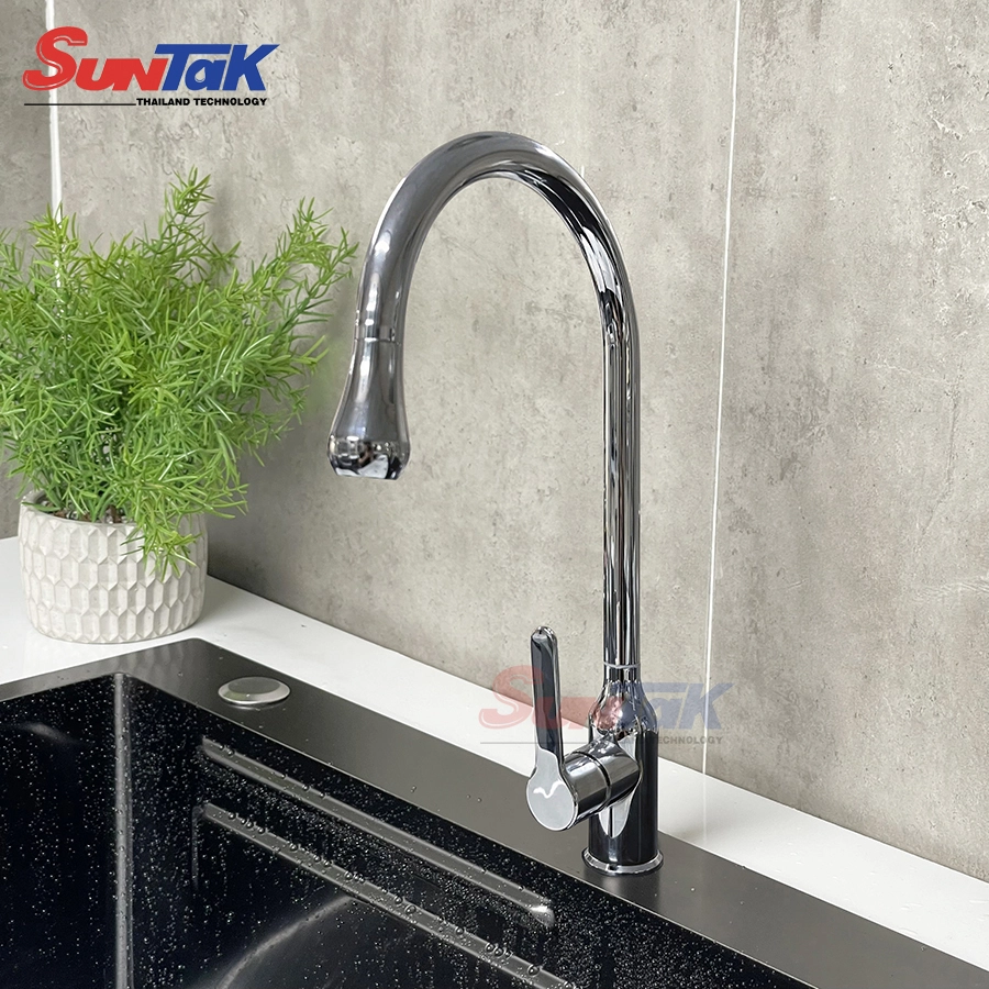 Vòi Rửa Chén Lạnh Đồng Thau Mạ Crom Bóng ST-VCL4037 - Suntak.vn